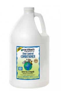Earthbath SHED CONTROL Conditioner, Green Tea Scent with Awapuhi 1 Gallon