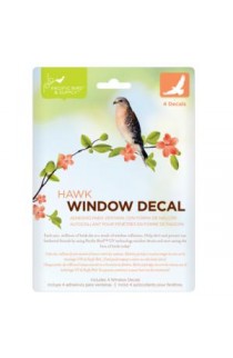 Pacific Bird & Supply Window Decal Hawk