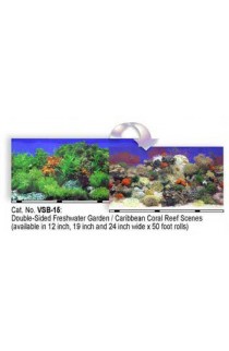 Background 12" In X 50ft Coral Reef/fw Garden