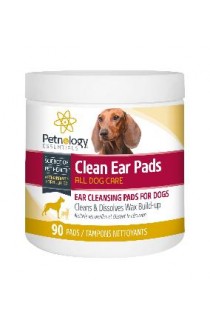 Petnology Clean Ear Pad Dog 90ct