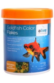 Elive Color Goldfish Flake Food 1.2z