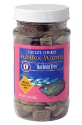 San Francisco Freeze Dried Tubifex Worms 28gm
