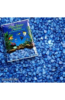 Nature's Ocean Pure Water Pebble Color Marine Blue 25lb 2pk