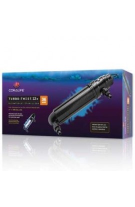 Coralife Turbo Twist Pnd UV Sterilizer 12X36 Watts