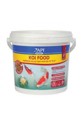 API Pond Fish Food Koi 4 mm. Pellet 35 oz.