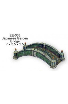 Resin Ornament - Japanese Garden Bridge