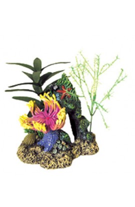 Resin Ornament - Indonesian Anemone Cave W/plants