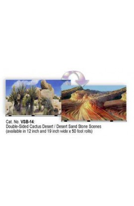 Background 12" In X 50ft Desert Sand/cactus
