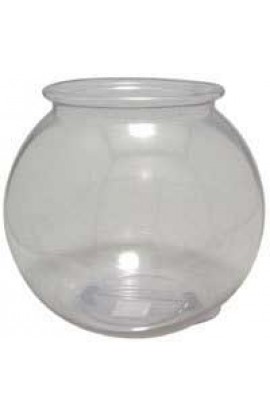 Plastic Round Bowl 1 Gallon 12cs