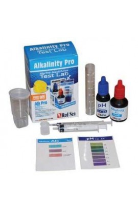 Red Sea Alkalinity Pro Saltwater Test Kit (Includes Professional Titrator)
