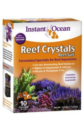 Instant Ocean 10 Gallon Reef Crystals Sea Salt