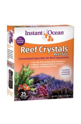 Instant Ocean 25 Gallon Reef Crystals Sea Salt