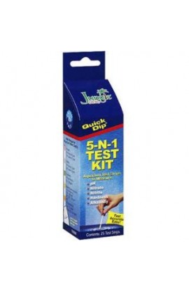 Jungle Labs 5-In-1 Quick Dip Test Strips 25 Count - Tk880