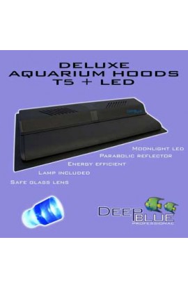 Deluxe Aquarium Full Hood 20" 8w