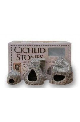 Underwater Galleries Cichlid Stone 3-Pack