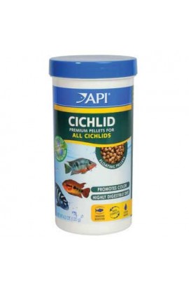 Api Cichlid Medium Pellet Food 4.2oz