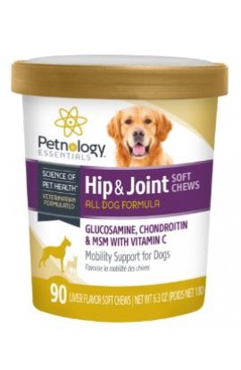 Petnology Hip & Joint Soft Chew Dog 90ct