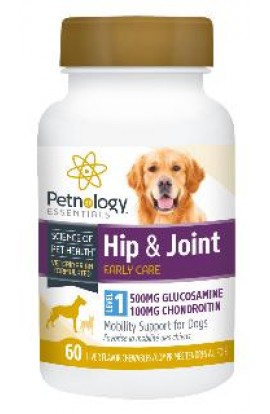 Petnology Level 1 Hip & Joint Chew Dog 60ct