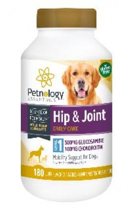Petnology Level 1 Hip & Joint Chew Dog 180ct