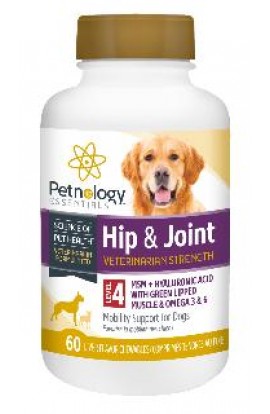 Petnology Level 4 Hip & Joint Chew Dog 60ct