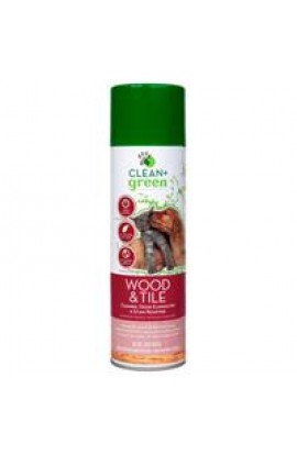 Clean & Green Dog And Cat Wood & Tile Stain Remover, Odor Remover And Cleaner 16 oz.