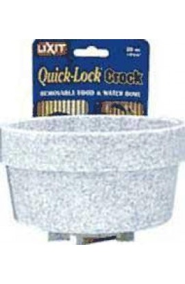 Lixit Quick Lock Crock 20oz Granite