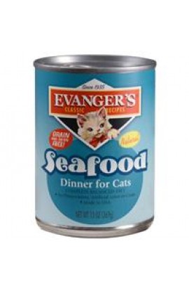 Evanger's Goin' Fishin' Dinner For Cats, 12/13 oz.