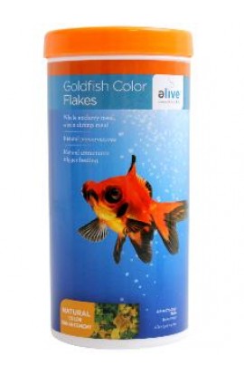 Elive Color Goldfish Flake Food 2.6z