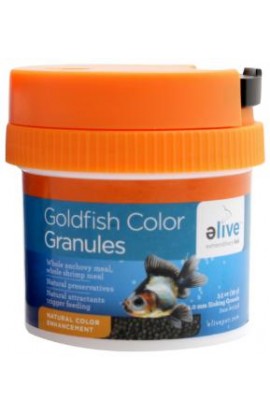 Elive Color Goldfish Granule Food 3.5z