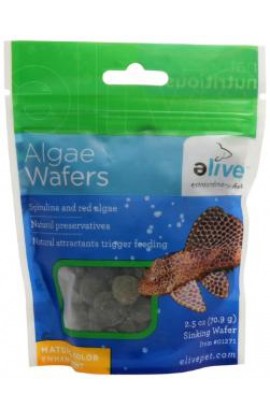 Elive Algae Wafer Fish Food 2.5z
