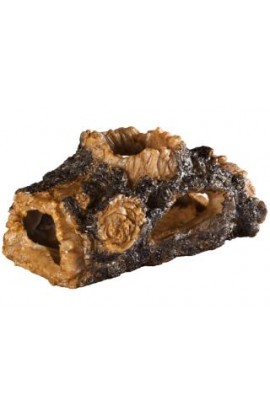 Elive Rough Hollow Log Ornament - 8 in. x 4.5 in. x 3.5 in.