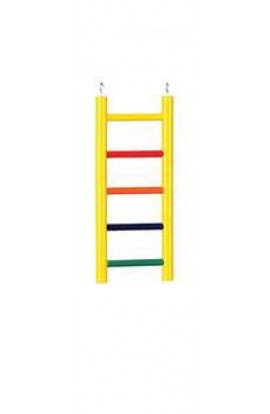 Ph Hardwood Ladder 4 - rung,8"