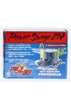 ZooMed Power Sweep 214 160Gph Ul Lstd