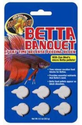ZooMed Betta Banquet Blocks 6 Card