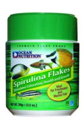 Ocean Nutrition Spirulina Flakes 1.2 oz.